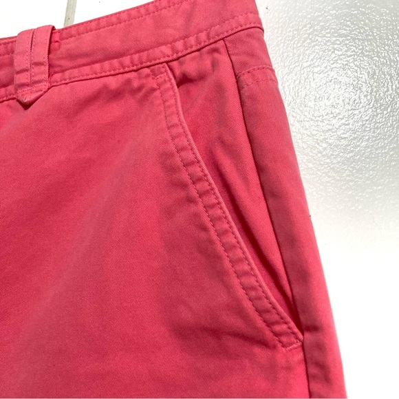 TALBOTS Pink Salamander Cotton Blend Cropped Pants Womens Plus Size 16 - Picture 5 of 13